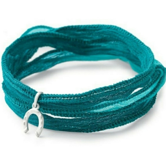 Stella & Dot Jewelry - Stella & Dot Silk Charm Necklace